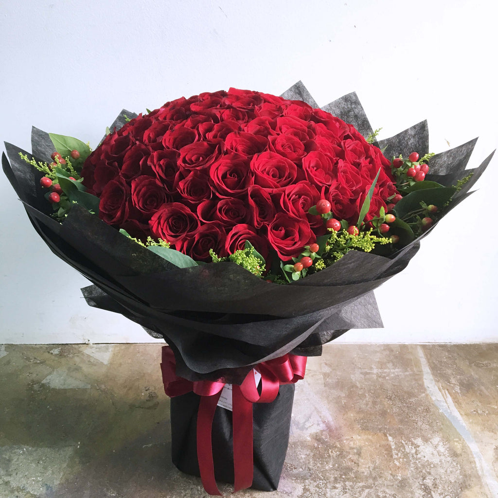 99 Roses Bouquet Singapore - Free Delivery