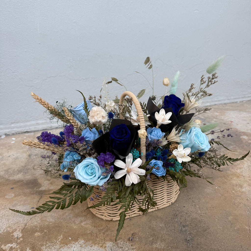 Bella - Sea (5 Preserved Roses)