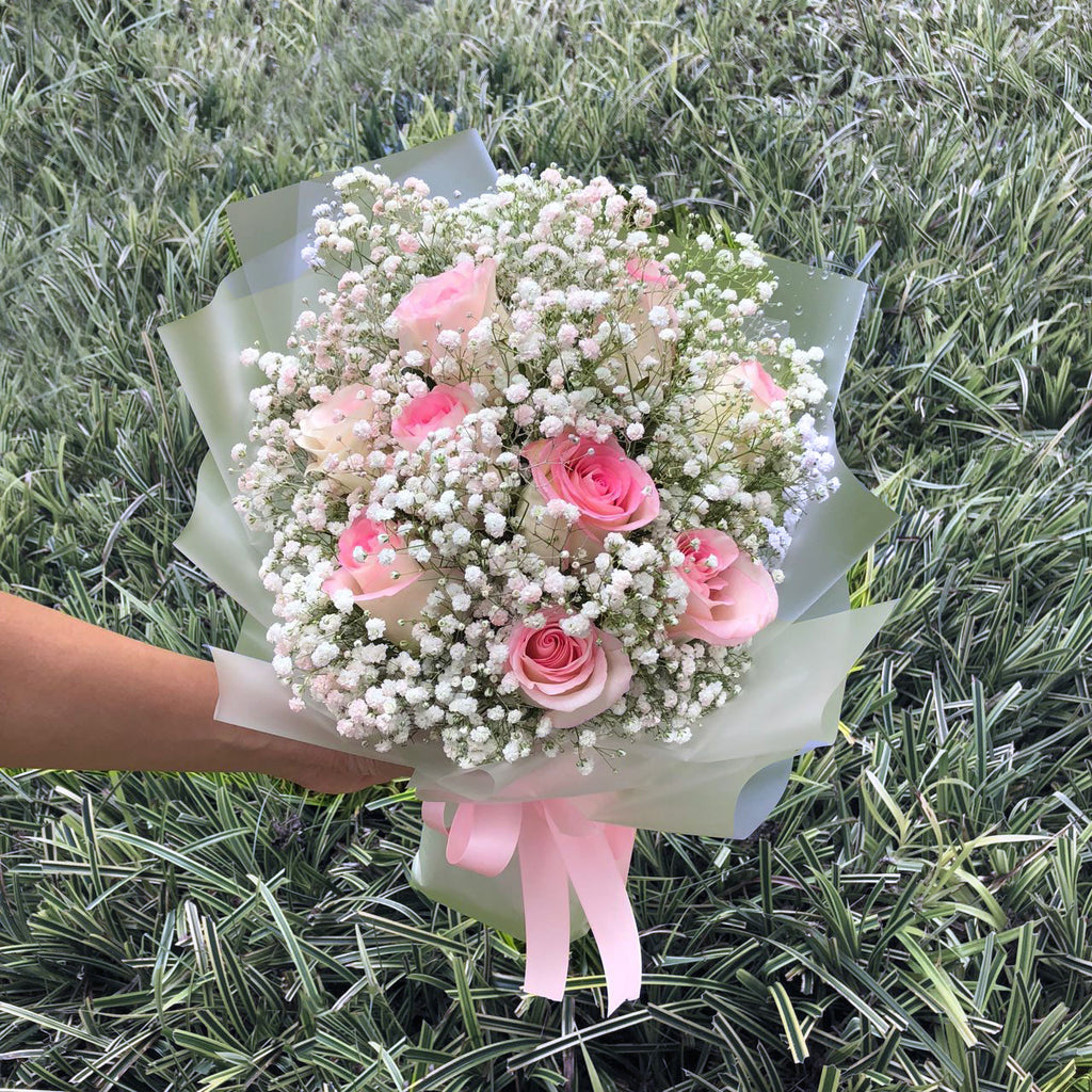 Celestial Fuchsia (9 Roses)