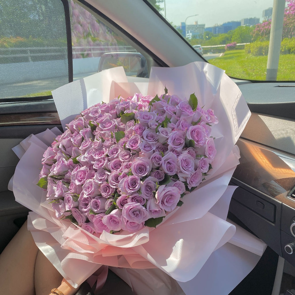 200 Roses - Blooming Love (Mystic Purple)