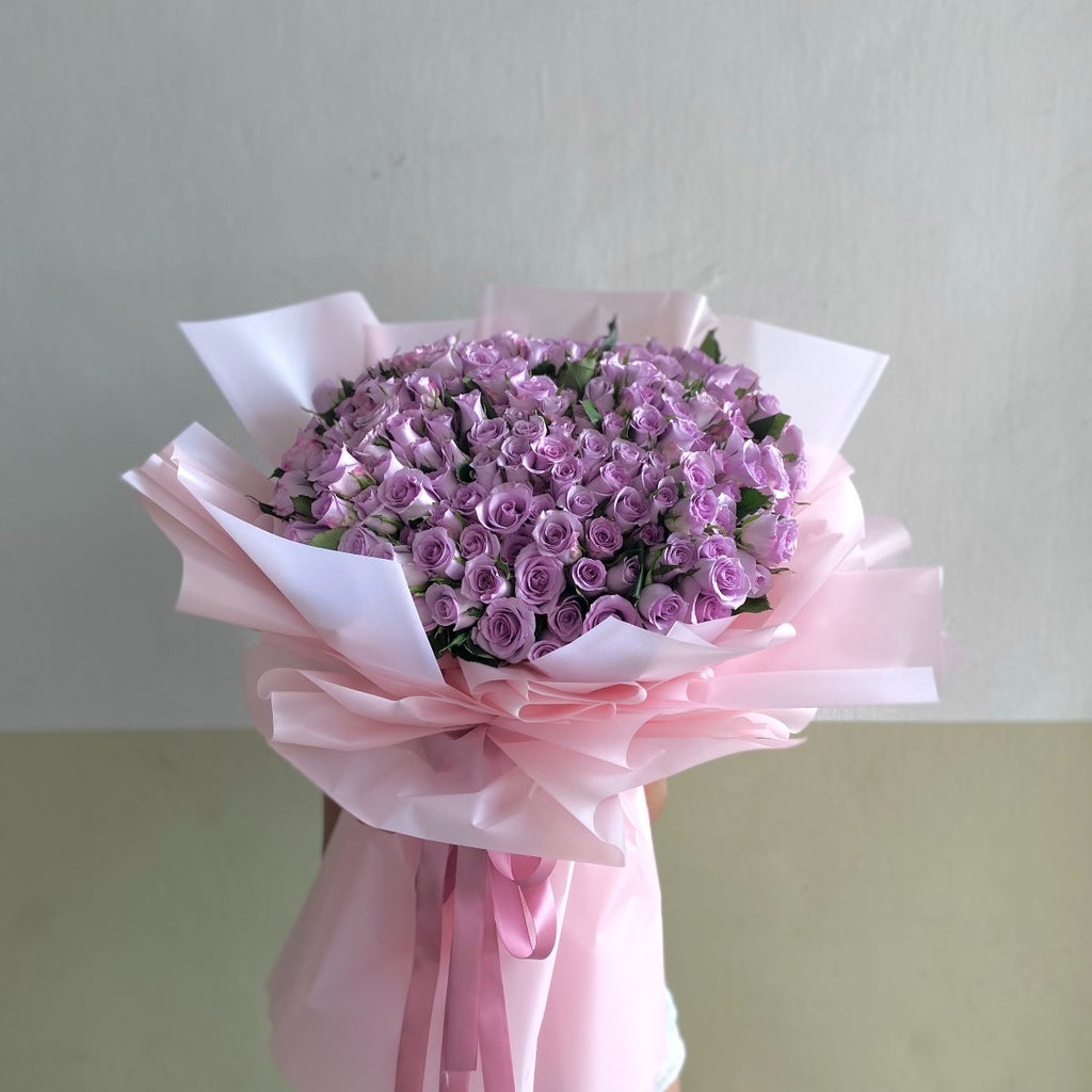 200 Roses - Blooming Love (Mystic Purple)