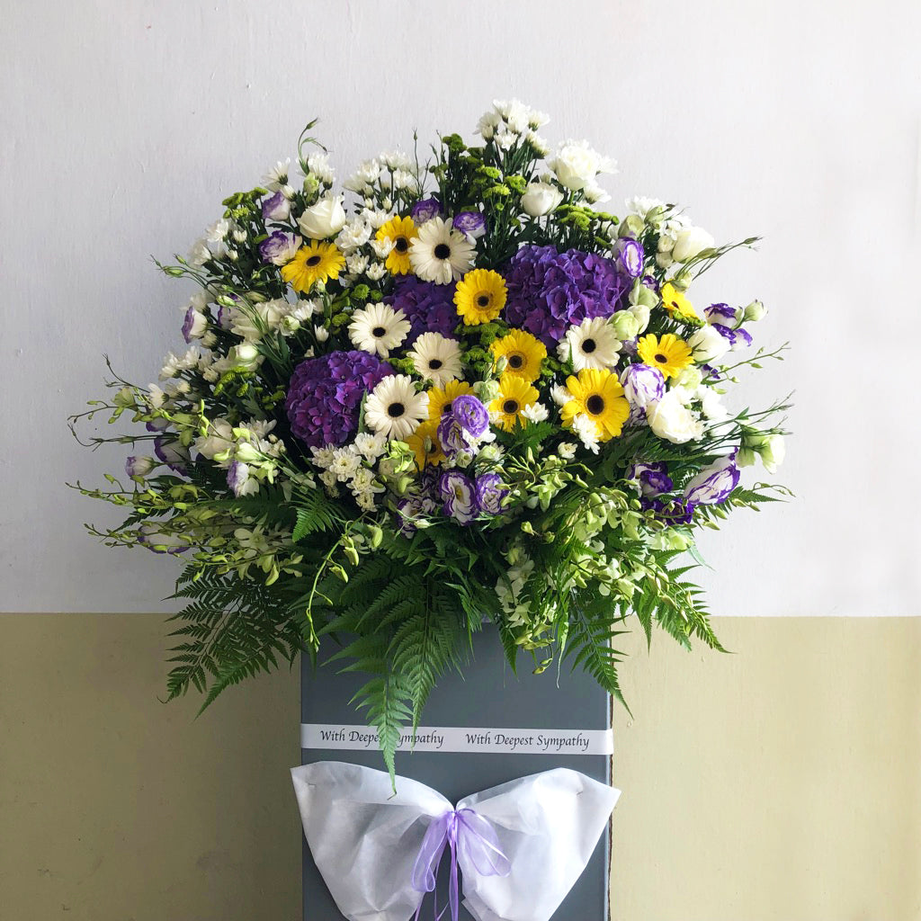 Condolence Wreath - Never Forgotten
