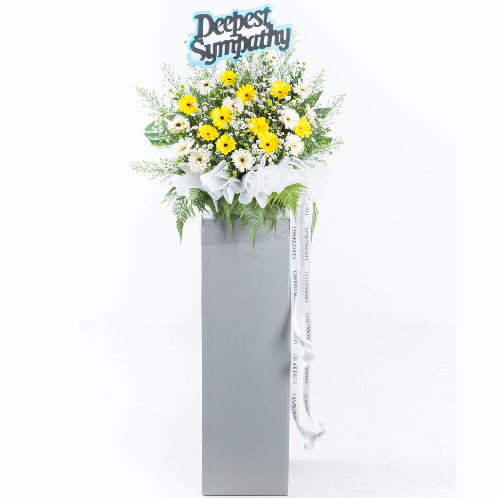 Condolence Flowers - Blessed Tranquility