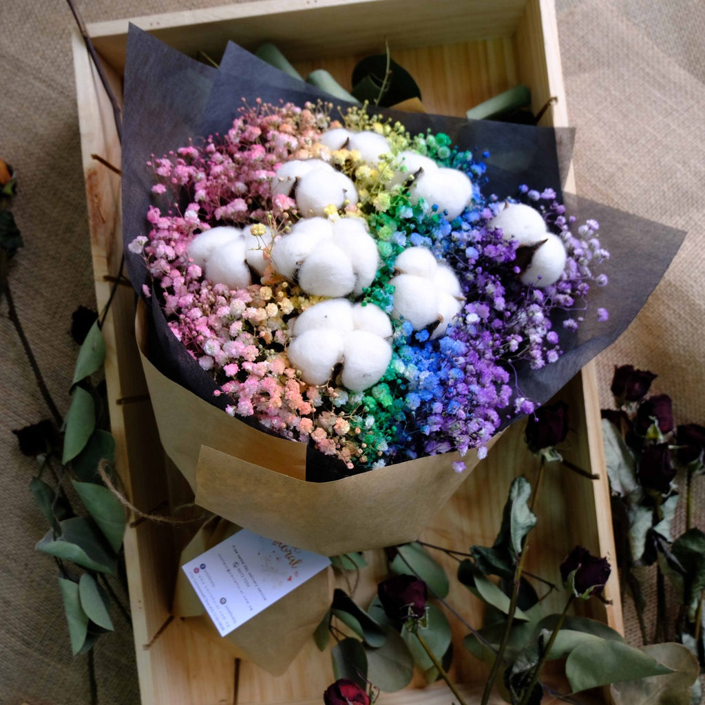 Cotton Candy Fields (Rainbow, 6 Cotton)