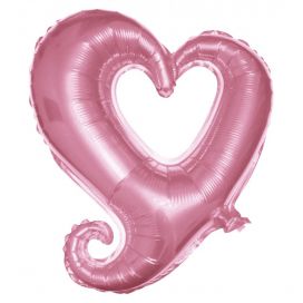 Heart Helium Foil Balloon (approx 1m)
