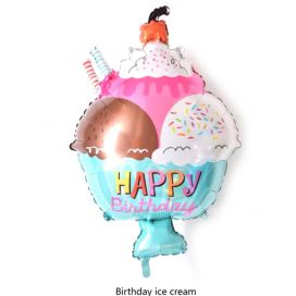 Happy Birthday Balloon - Sundae