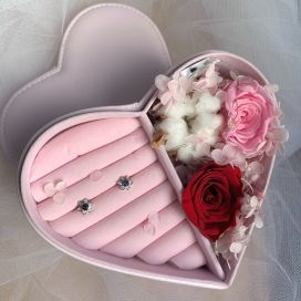Valentino Floral Gift Box - Iolite Bloom