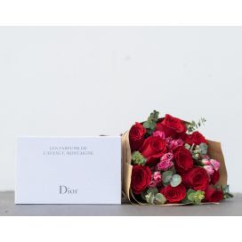 Dior Les Parfums de L'Avenue Montaigne (optional add-on with Perfect Mirage - 9 Roses)