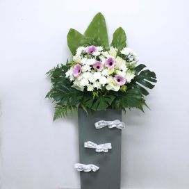 Condolences Flowers Stand -  Abiding Tranquility
