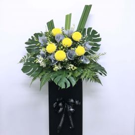 Condolence Flower Stand -  Solemn Glory